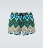 Missoni Zigzag swim shorts