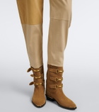 Marant Etoile Renzae patchwork cotton cargo pants
