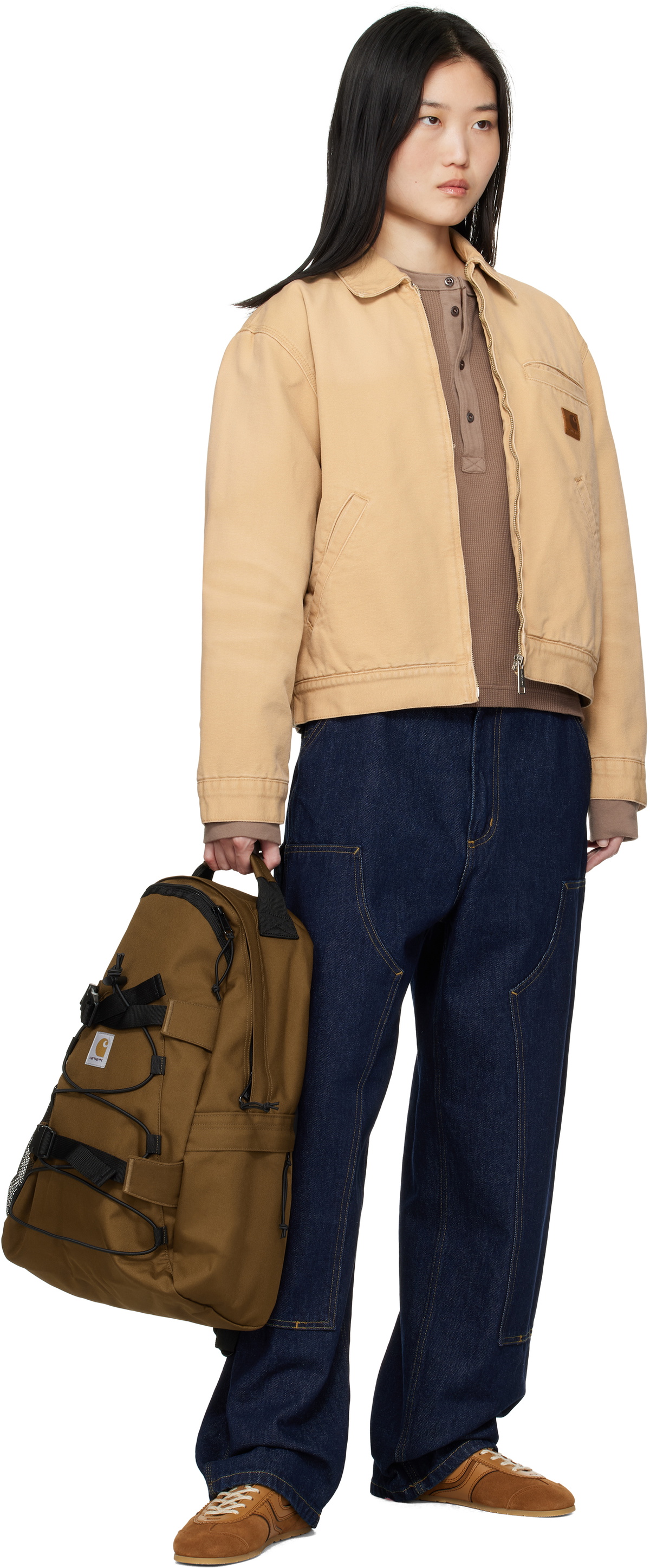 Carhartt Work In Progress Tan Kickflip Backpack