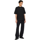 Off-White Black Rubbed Paint Arrows Sweatpants