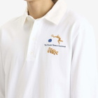 Palmes Men's Garden Rugby Shirt in White