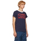 Acne Studios Bla Konst Navy Bla Konst Johnny Winter T-Shirt