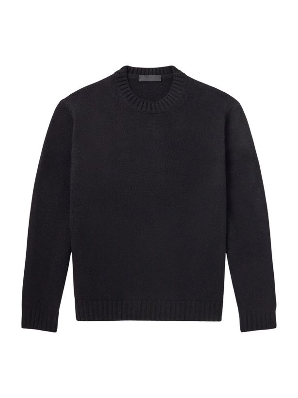 Photo: Saman Amel - Cashmere Sweater - Black