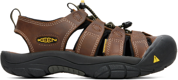 Photo: KEEN Brown Newport Leather Sandals