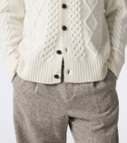 Arch4 Mr Columbia cable-knit cashmere cardigan
