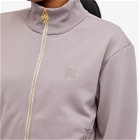 Palm Angels Women's Monogram Zipped Track Jacket in Purple