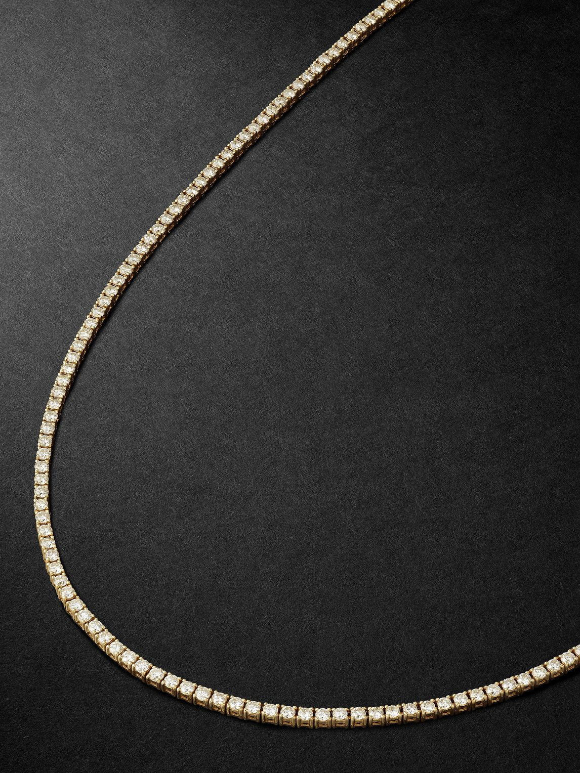 Photo: KOLOURS JEWELRY - Spectra Gold Diamond Necklace