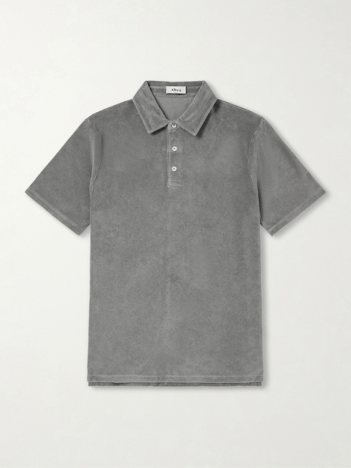 Altea - Smith Cotton Polo Shirt - Gray