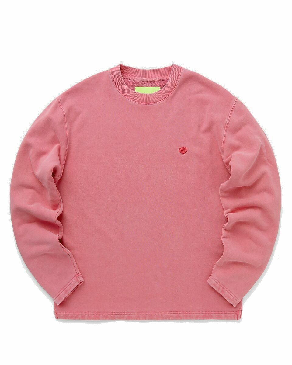 Photo: New Amsterdam Minimal Crew Pink - Mens - Sweatshirts