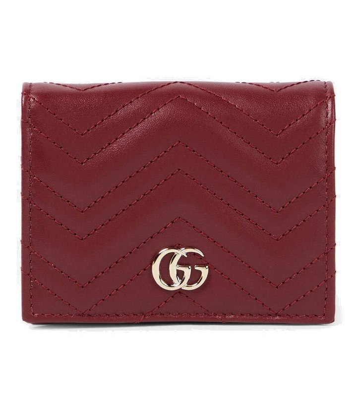 Photo: Gucci GG Marmont leather card case
