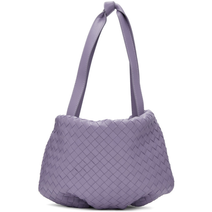 Mauve Intrecciato Tote Bag