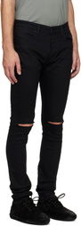 Ksubi Black Van Winkle Ace Slice Jeans