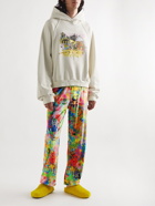 Liberal Youth Ministry - Tapered Printed Velour Trousers - Multi