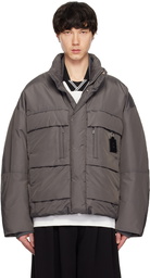 WOOYOUNGMI Gray Goose Down Jacket
