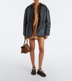 Miu Miu Rendez-vous leather shoulder bag
