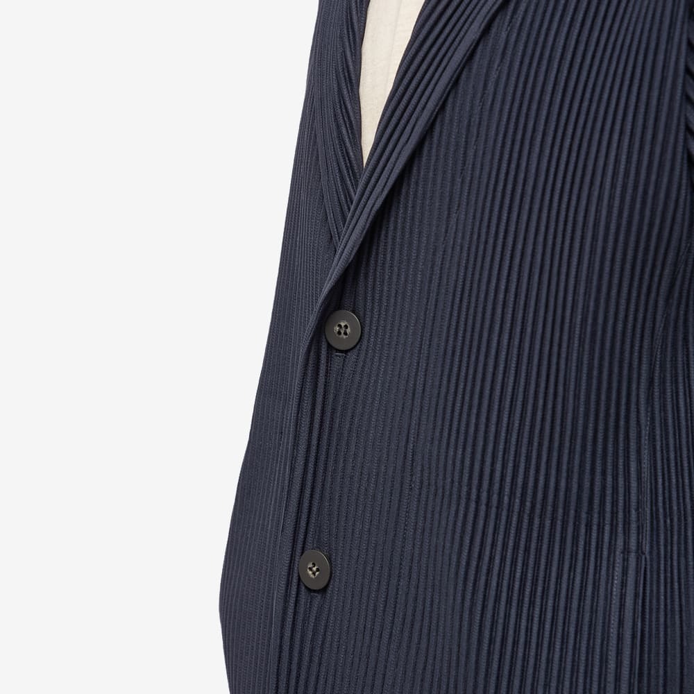 Homme Plisse Issey Miyake Men's Pleated Single-Button Sports
