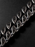 David Yurman - Silver Diamond Chain Bracelet