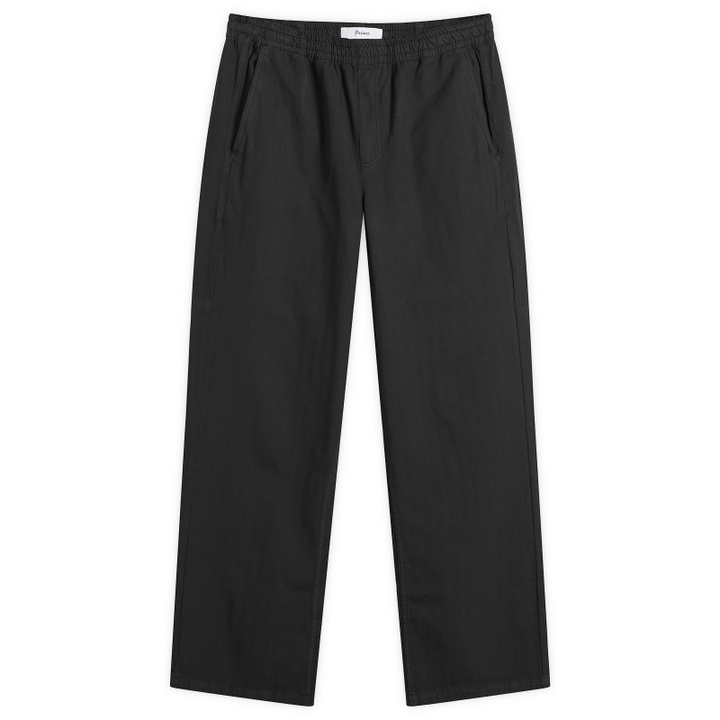 Photo: Palmes Men's Lucien Herringbone Trousers in Black
