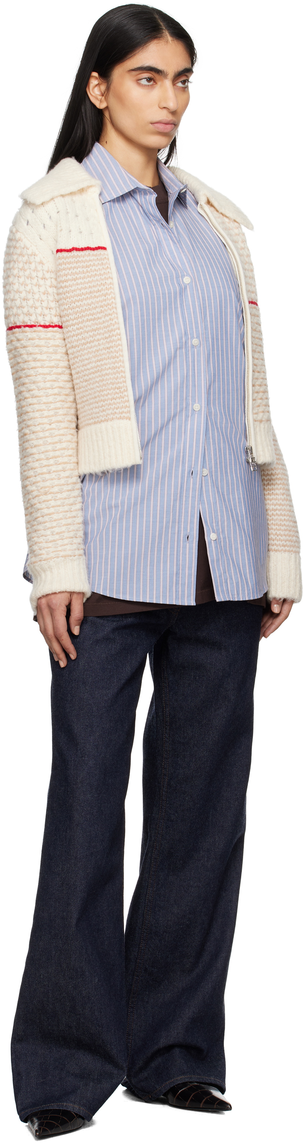 Guest in Residence Off-White Cloud Frankie Jacket