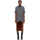 Georgia Alice SSENSE Exclusive Grey Boy Mini Dress