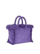 MC2 Saint Barth Colette Purple Terry Soft Handbag