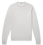 John Smedley - Slim-Fit Merino Wool Sweater - Gray