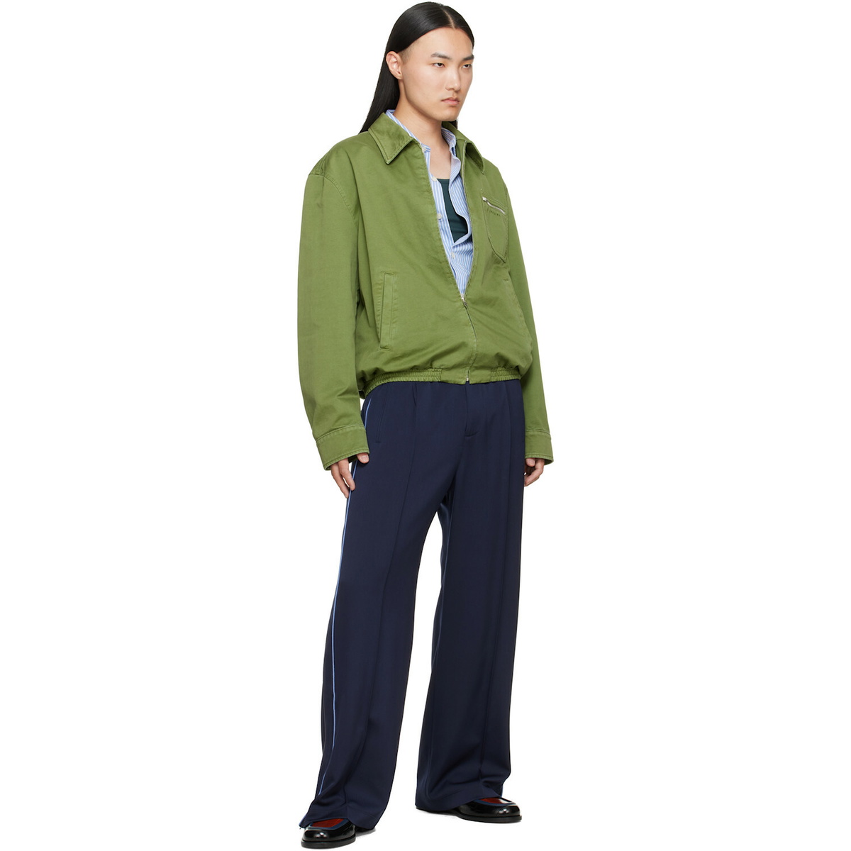 Marni Green Zip Jacket