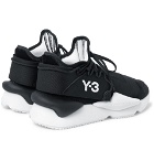 Y-3 - Kaiwa Mesh Sneakers - Black