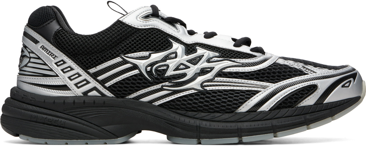 AMIRI Black Metallic M-Tech Sneakers