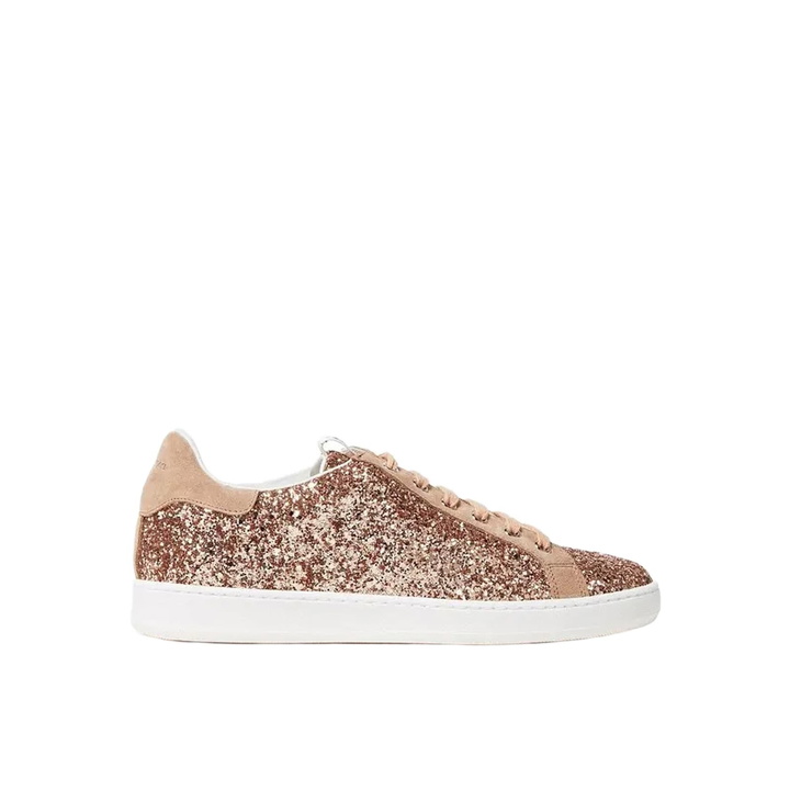 Photo: Sergio Rossi Glittered Woven Sneakers