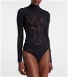 Wolford Floral lace bodysuit