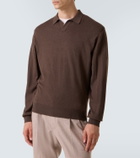 Rubinacci Cashmere polo sweater
