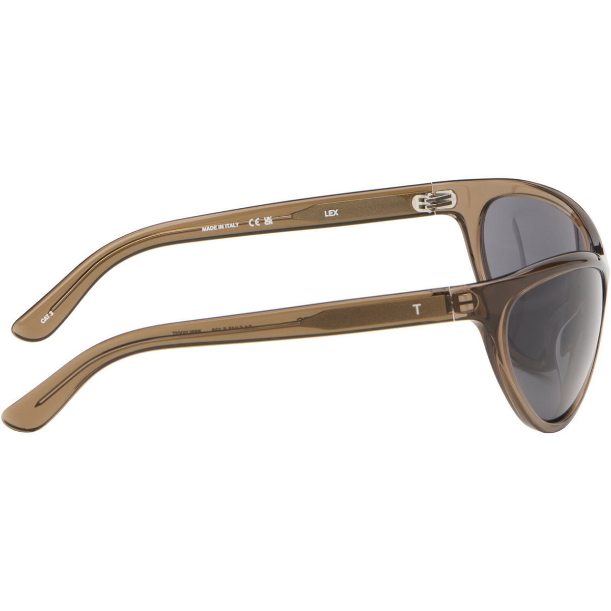 THISTLES Brown 'The Lex' Sunglasses