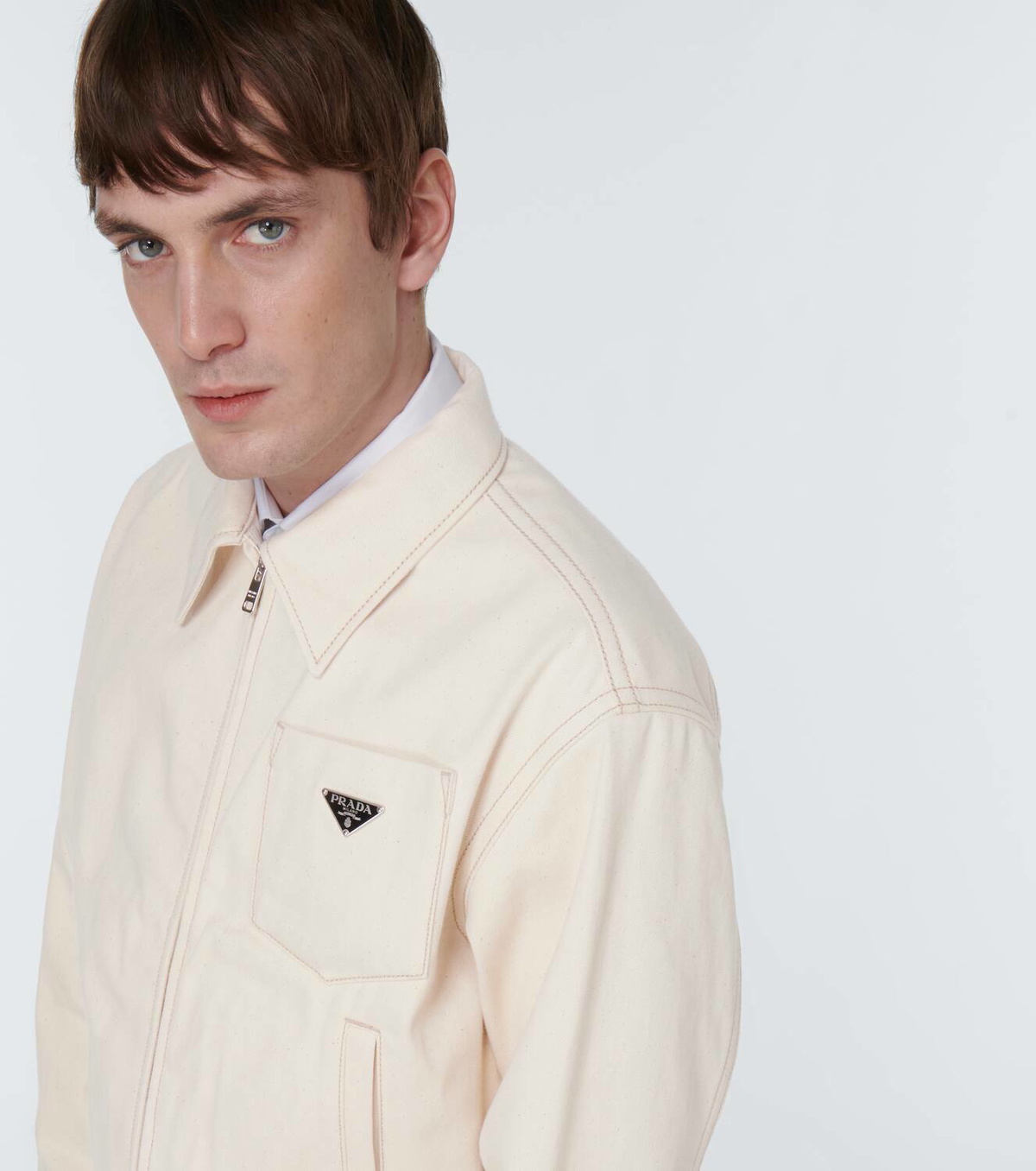 Prada Zip-up blouson jacket Prada