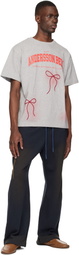 Andersson Bell Gray Ribbon Embroidery Spray T-shirt