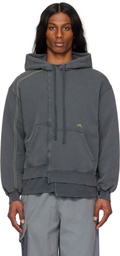 A-COLD-WALL* Gray Oblique Hoodie