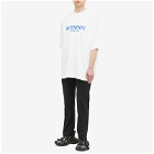 Vetements Men's Limited Edition Logo T-Shirt in White/Blue