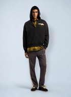 Palm Angels PaxLaTimes News Zip Hooded Sweatshirt