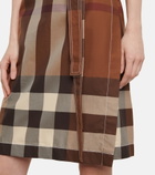Burberry - Vintage Check cotton shirt dress