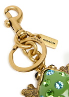 Coach Frog Crystal-embellished bag Charm - Green - One Size