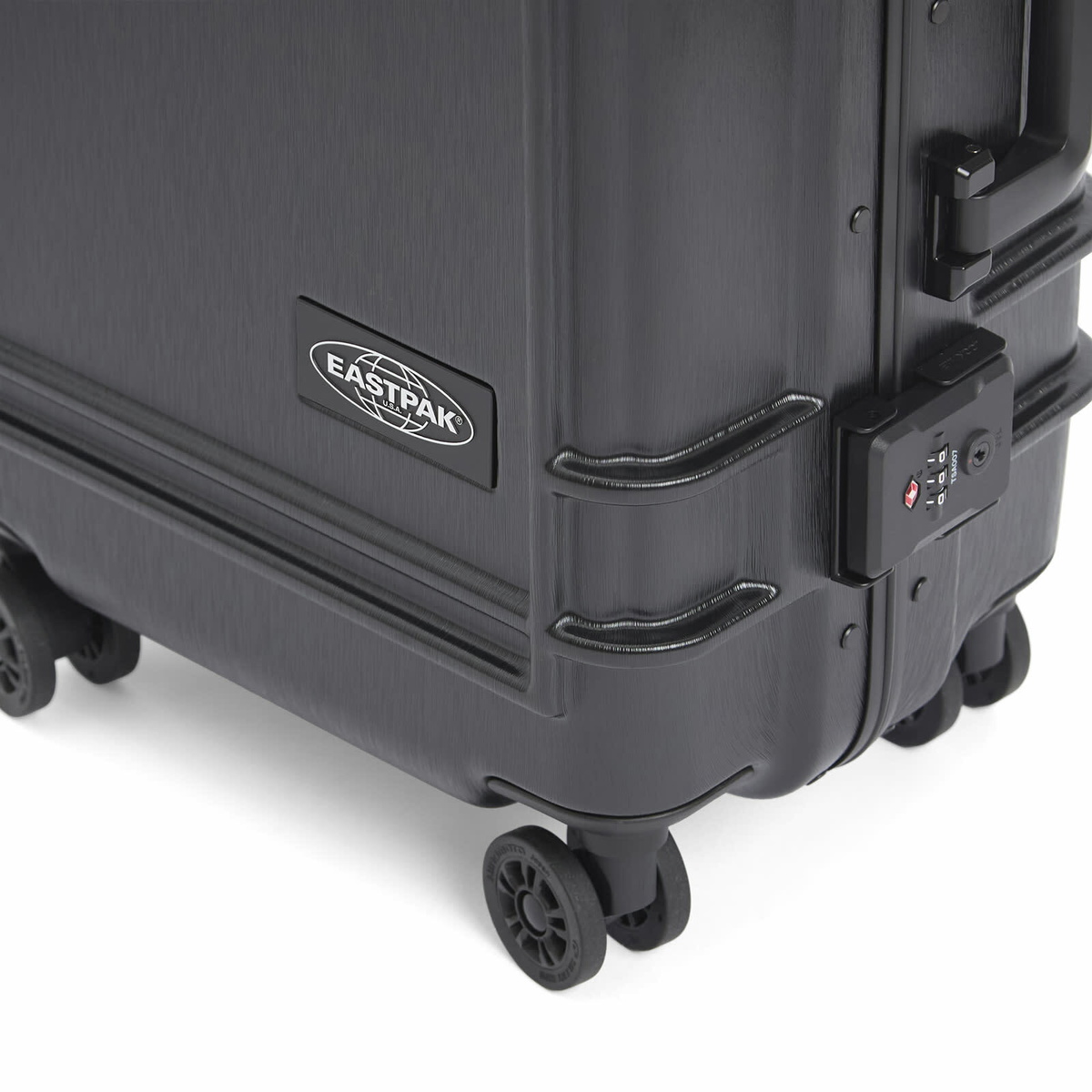Eastpak Resist'r Luggage Case - Small in Brushed Black 
