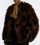 Blazé Milano Chausie leopard-print jacket