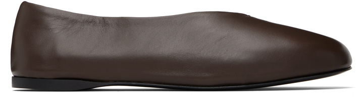 Photo: Proenza Schouler Brown Tee Ballerina Flats