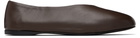 Proenza Schouler Brown Tee Ballerina Flats