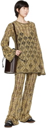 Chloé Black Woody Slippers