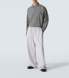 Acne Studios Logo cotton-blend fleece sweatpants