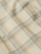 Auralee - Checked Wool-Flannel Shirt - Neutrals