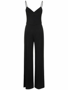 RALPH LAUREN COLLECTION Crossed Cady Jumpsuit