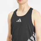 Adidas Running Men's Adidas Adizero Road To Records Tank Top in Black