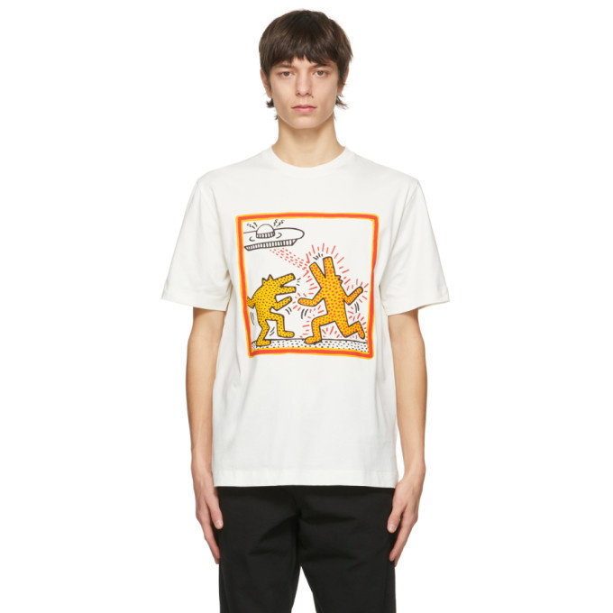 Photo: Etudes Off-White Keith Haring Edition Wonder Dancing Dogs T-Shirt